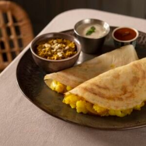 Open Podi Butter Masala Dosa