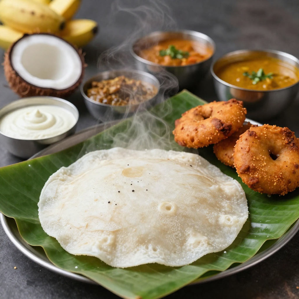 Thatte Idly with Vada - Perfect pair