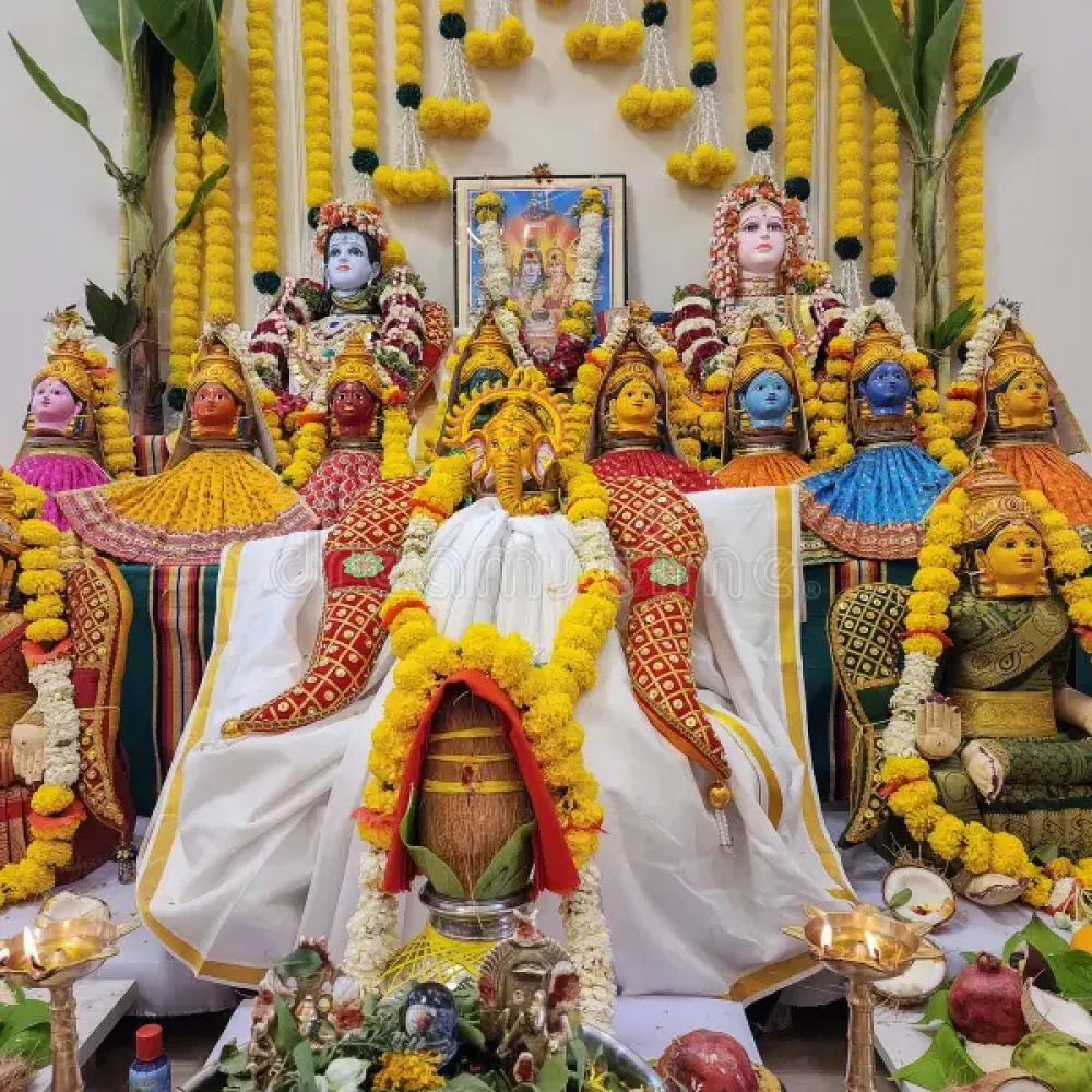 housewarming-pooja-setup